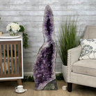 Large Extra Plus Quality Polished Brazilian Amethyst Cathedral, 157 lbs & 50.6” Tall Model #5602-0146 by Brazil Gems - Brazil GemsBrazil GemsLarge Extra Plus Quality Polished Brazilian Amethyst Cathedral, 157 lbs & 50.6” Tall Model #5602-0146 by Brazil GemsPolished Cathedrals5602-0146