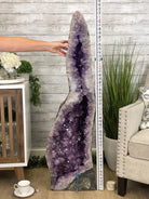 Large Extra Plus Quality Polished Brazilian Amethyst Cathedral, 157 lbs & 50.6” Tall Model #5602-0146 by Brazil Gems - Brazil GemsBrazil GemsLarge Extra Plus Quality Polished Brazilian Amethyst Cathedral, 157 lbs & 50.6” Tall Model #5602-0146 by Brazil GemsPolished Cathedrals5602-0146