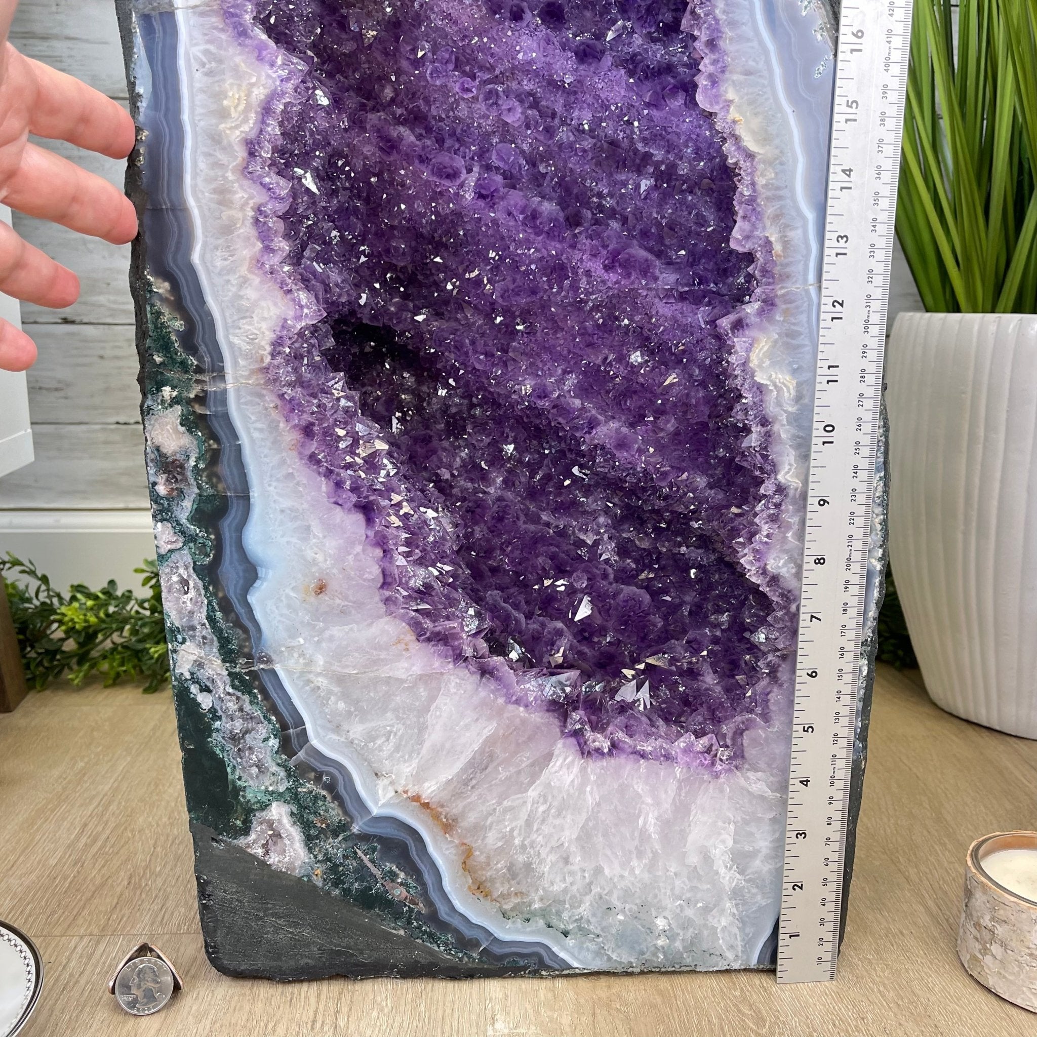 Large Extra Quality Brazilian Amethyst Cathedral, 169.8 lbs & 37.3” tall #5601-1179 by Brazil Gems - Brazil GemsBrazil GemsLarge Extra Quality Brazilian Amethyst Cathedral, 169.8 lbs & 37.3” tall #5601-1179 by Brazil GemsCathedrals5601-1179