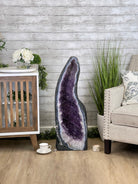 Large Extra Quality Brazilian Amethyst Cathedral, 169.8 lbs & 37.3” tall #5601-1179 by Brazil Gems - Brazil GemsBrazil GemsLarge Extra Quality Brazilian Amethyst Cathedral, 169.8 lbs & 37.3” tall #5601-1179 by Brazil GemsCathedrals5601-1179