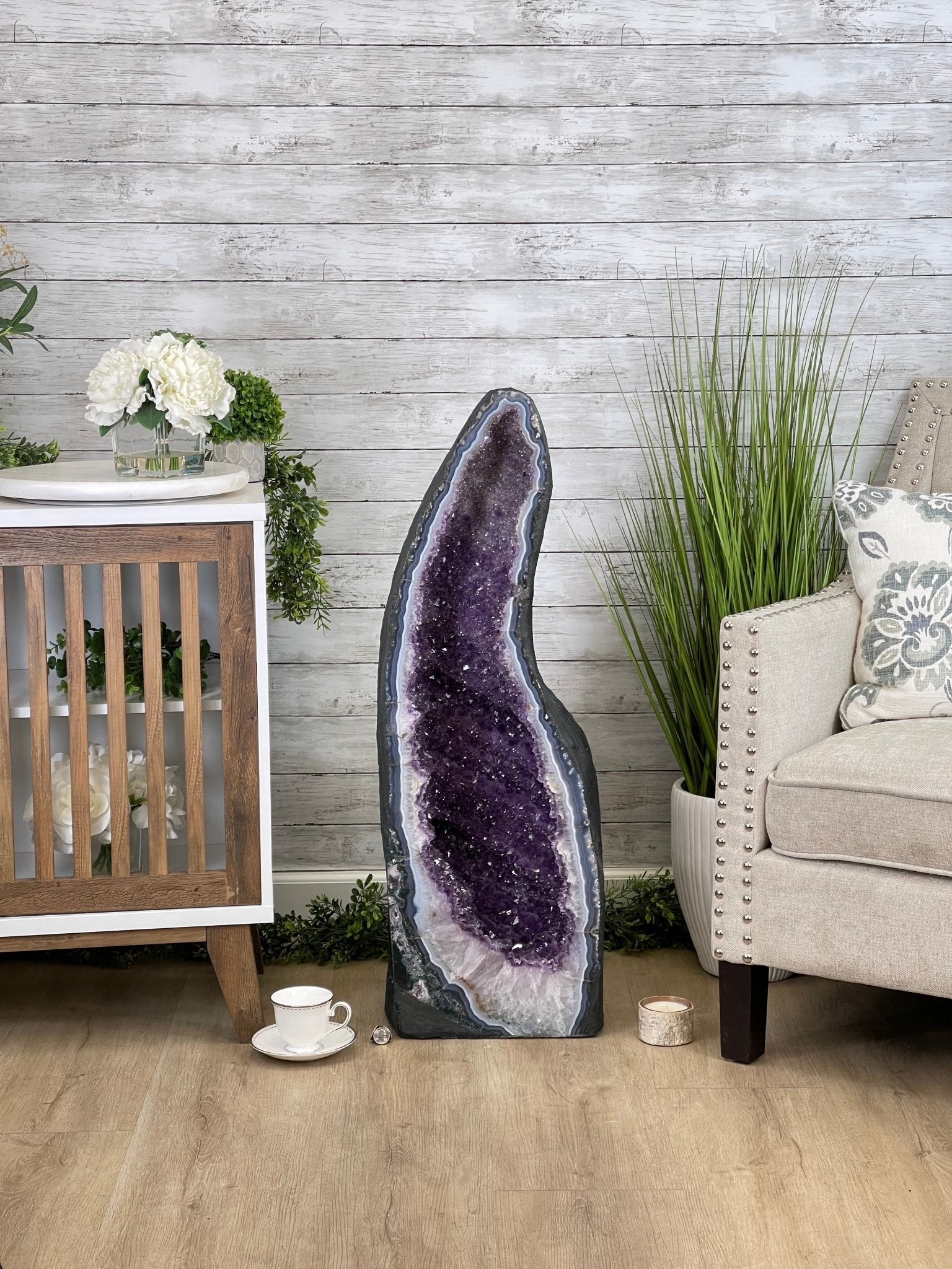 Large Extra Quality Brazilian Amethyst Cathedral, 169.8 lbs & 37.3” tall #5601-1179 by Brazil Gems - Brazil GemsBrazil GemsLarge Extra Quality Brazilian Amethyst Cathedral, 169.8 lbs & 37.3” tall #5601-1179 by Brazil GemsCathedrals5601-1179