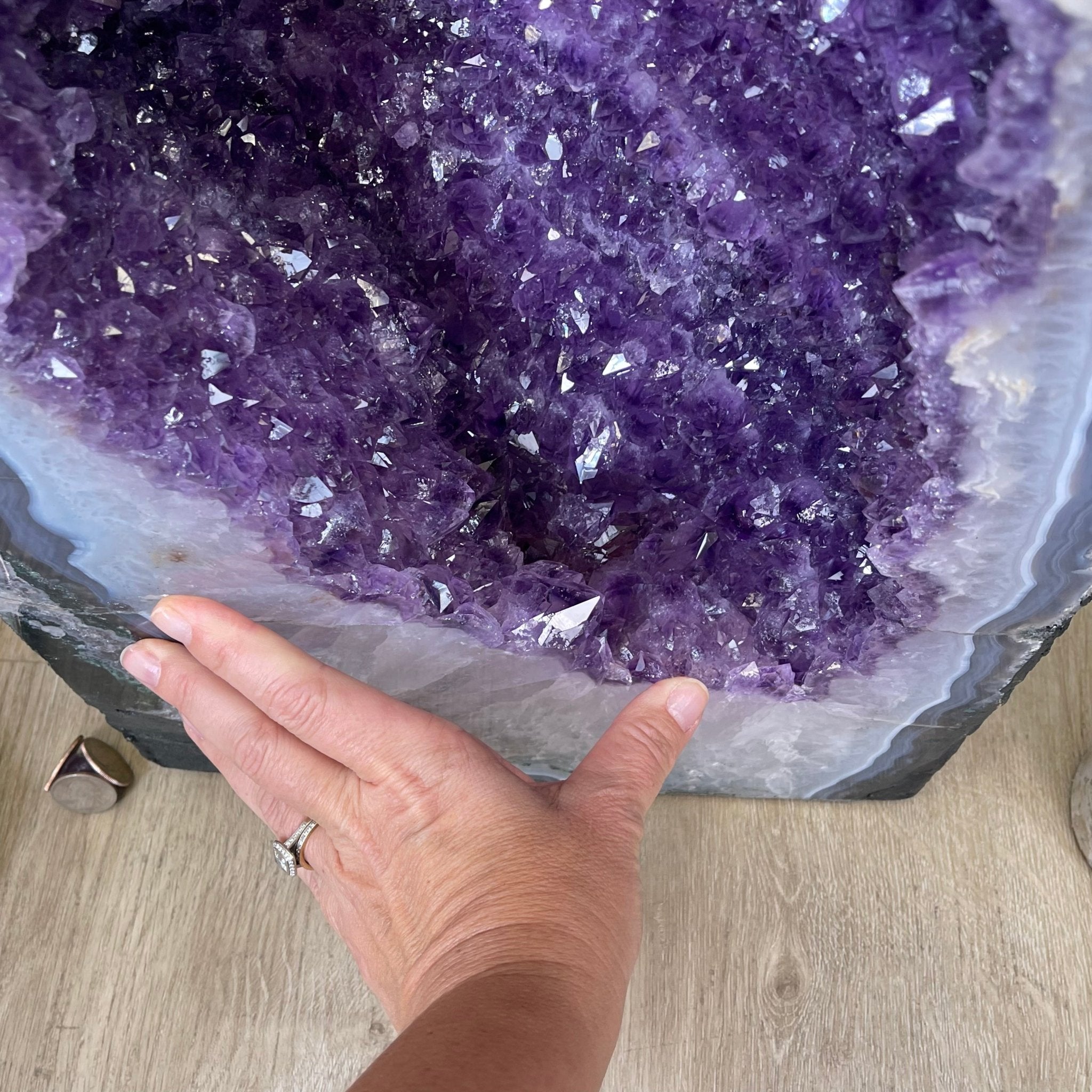 Large Extra Quality Brazilian Amethyst Cathedral, 169.8 lbs & 37.3” tall #5601-1179 by Brazil Gems - Brazil GemsBrazil GemsLarge Extra Quality Brazilian Amethyst Cathedral, 169.8 lbs & 37.3” tall #5601-1179 by Brazil GemsCathedrals5601-1179