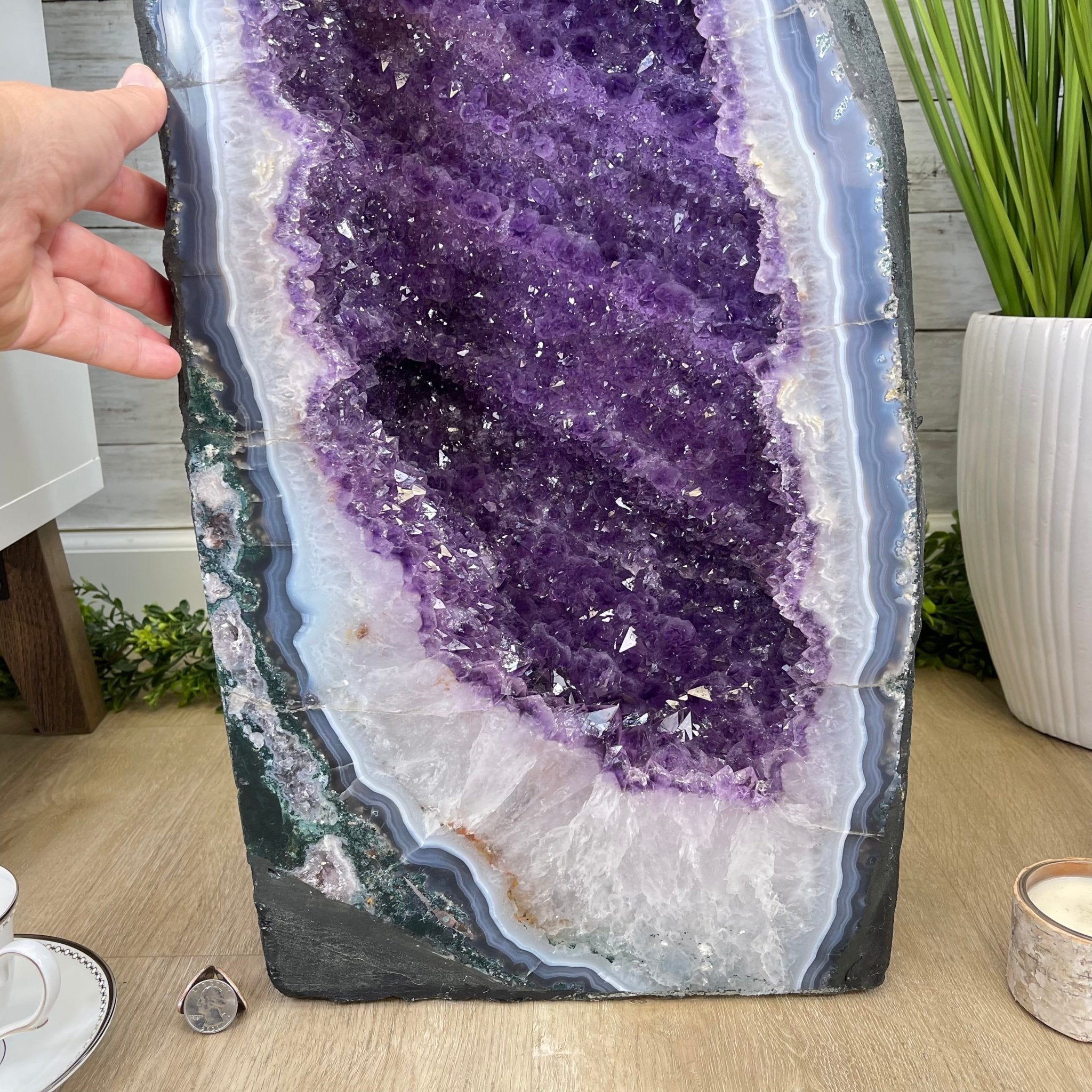 Large Extra Quality Brazilian Amethyst Cathedral, 169.8 lbs & 37.3” tall #5601-1179 by Brazil Gems - Brazil GemsBrazil GemsLarge Extra Quality Brazilian Amethyst Cathedral, 169.8 lbs & 37.3” tall #5601-1179 by Brazil GemsCathedrals5601-1179