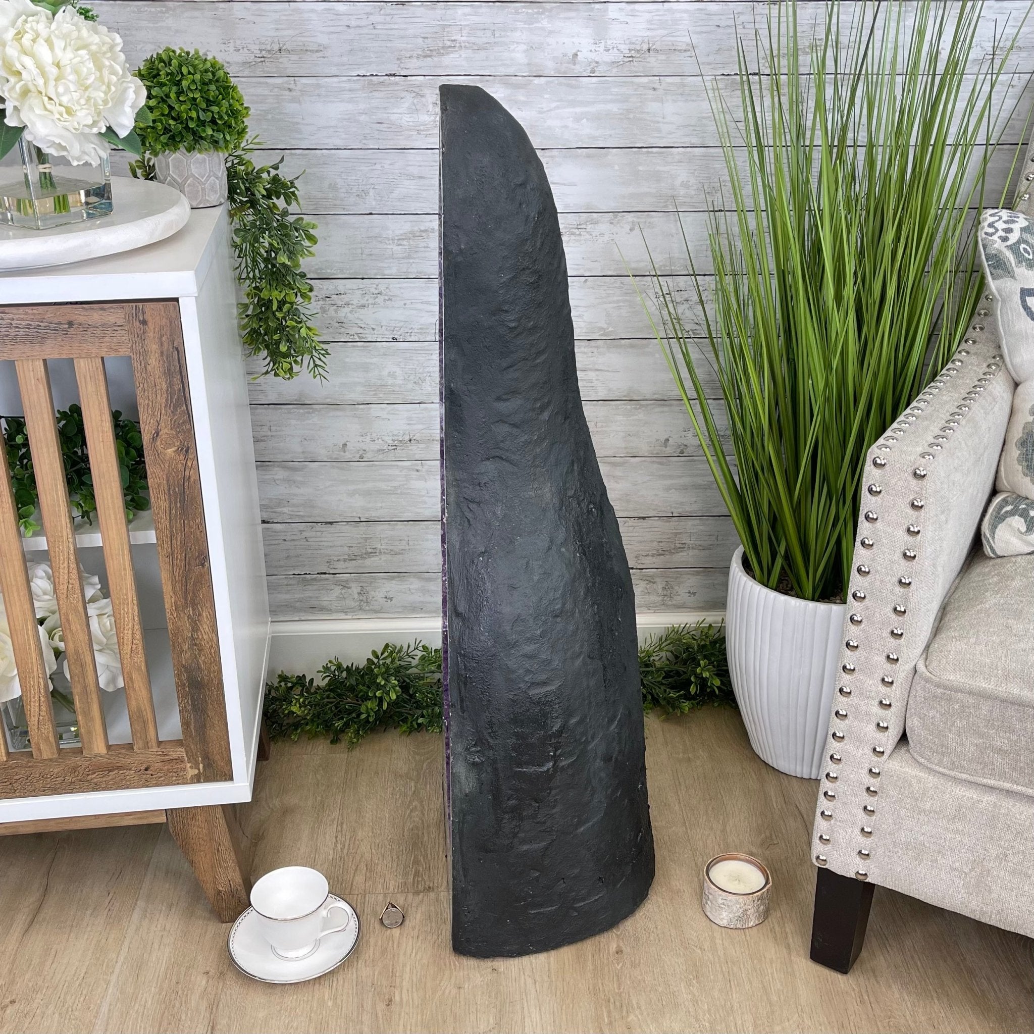 Large Extra Quality Brazilian Amethyst Cathedral, 169.8 lbs & 37.3” tall #5601-1179 by Brazil Gems - Brazil GemsBrazil GemsLarge Extra Quality Brazilian Amethyst Cathedral, 169.8 lbs & 37.3” tall #5601-1179 by Brazil GemsCathedrals5601-1179