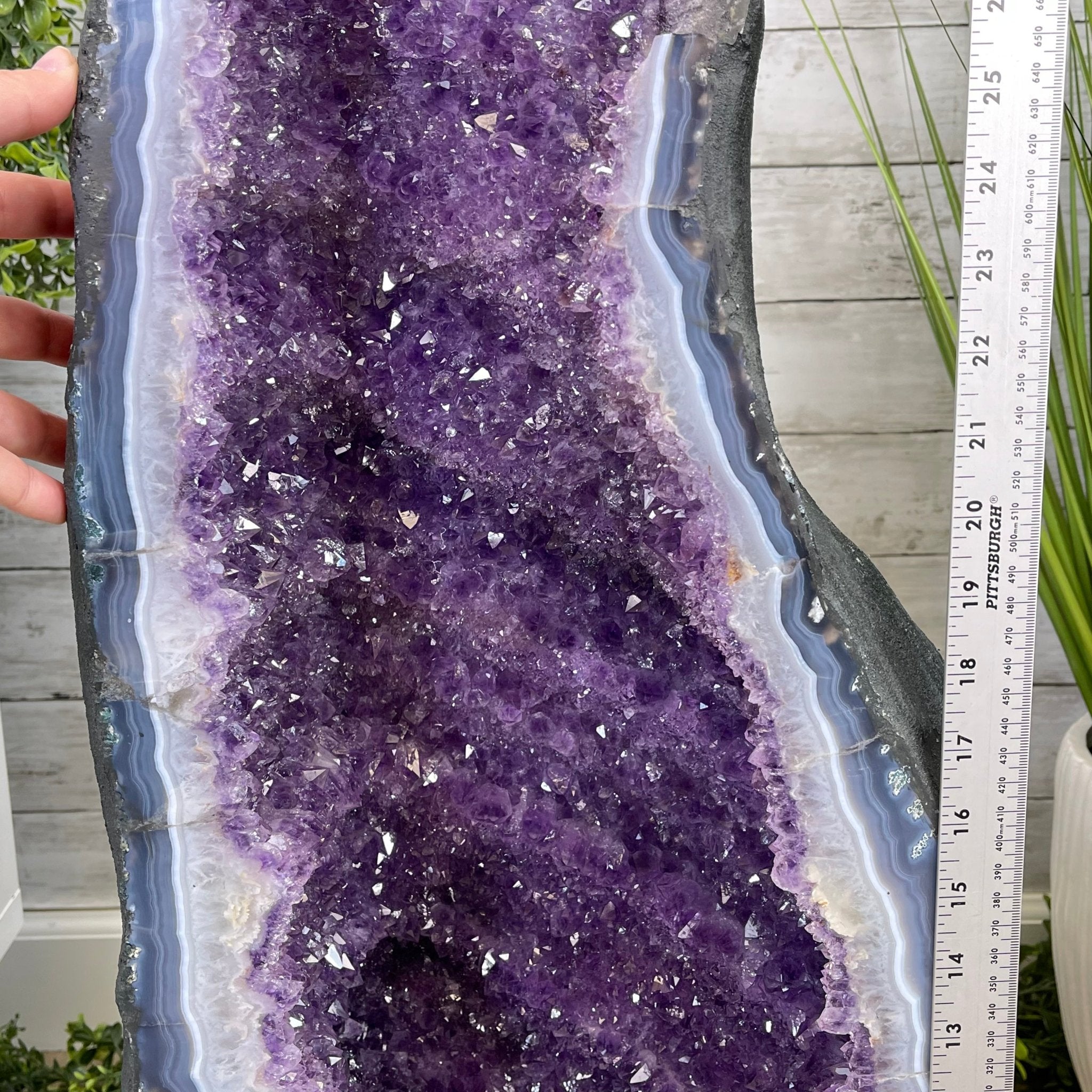 Large Extra Quality Brazilian Amethyst Cathedral, 169.8 lbs & 37.3” tall #5601-1179 by Brazil Gems - Brazil GemsBrazil GemsLarge Extra Quality Brazilian Amethyst Cathedral, 169.8 lbs & 37.3” tall #5601-1179 by Brazil GemsCathedrals5601-1179