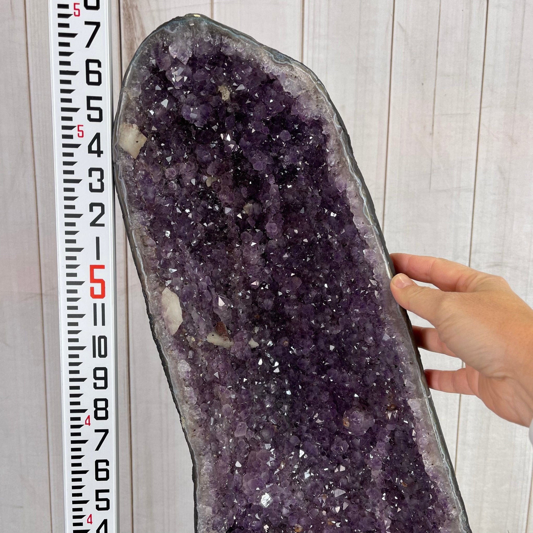 Large Extra Quality Brazilian Amethyst Cathedral, 222.7 lbs & 67.5" Tall #5601-1197 by Brazil Gems - Brazil GemsBrazil GemsLarge Extra Quality Brazilian Amethyst Cathedral, 222.7 lbs & 67.5" Tall #5601-1197 by Brazil GemsCathedrals5601-1197