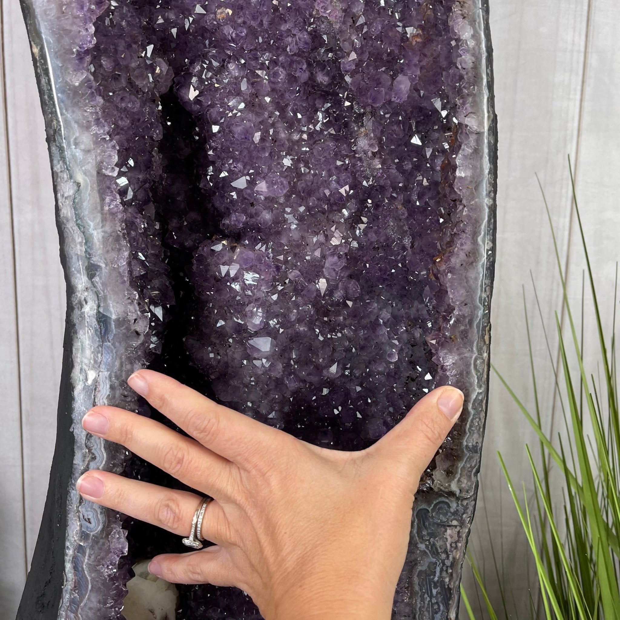 Large Extra Quality Brazilian Amethyst Cathedral, 222.7 lbs & 67.5" Tall #5601-1197 by Brazil Gems - Brazil GemsBrazil GemsLarge Extra Quality Brazilian Amethyst Cathedral, 222.7 lbs & 67.5" Tall #5601-1197 by Brazil GemsCathedrals5601-1197