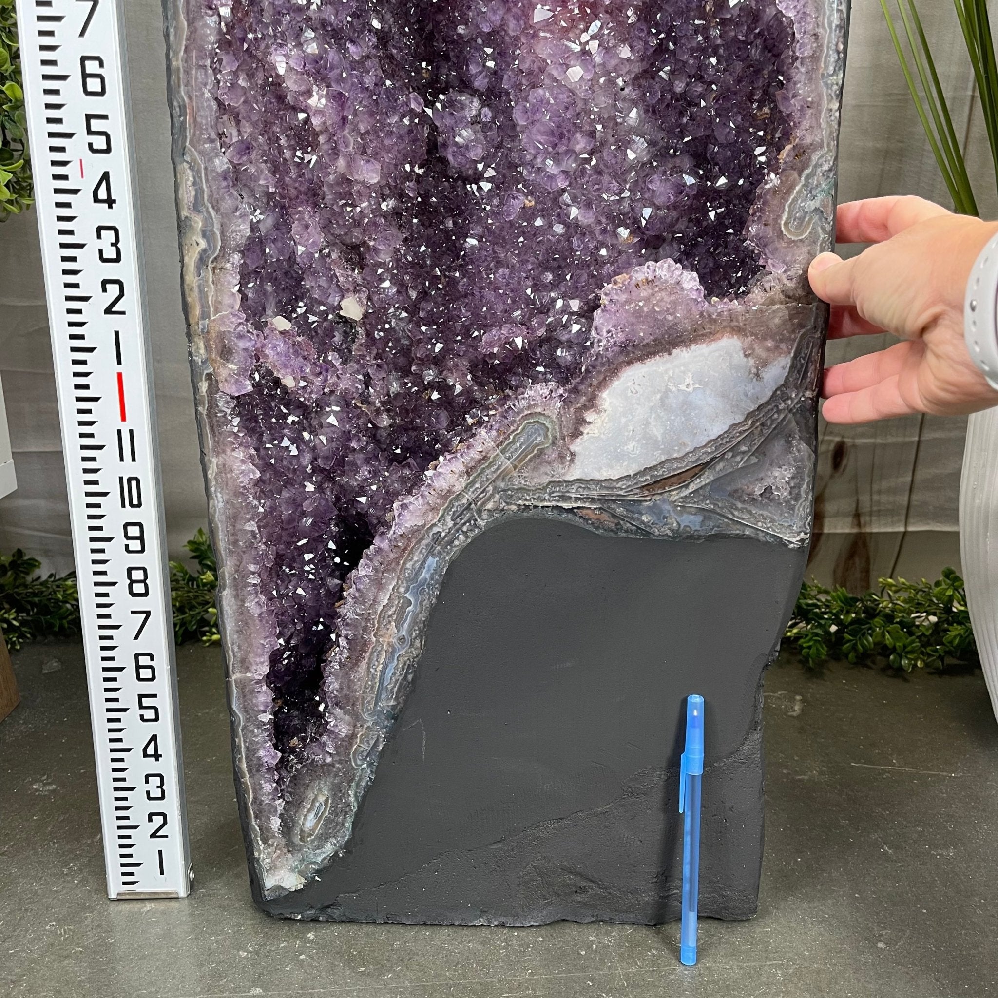 Large Extra Quality Brazilian Amethyst Cathedral, 222.7 lbs & 67.5" Tall #5601-1197 by Brazil Gems - Brazil GemsBrazil GemsLarge Extra Quality Brazilian Amethyst Cathedral, 222.7 lbs & 67.5" Tall #5601-1197 by Brazil GemsCathedrals5601-1197