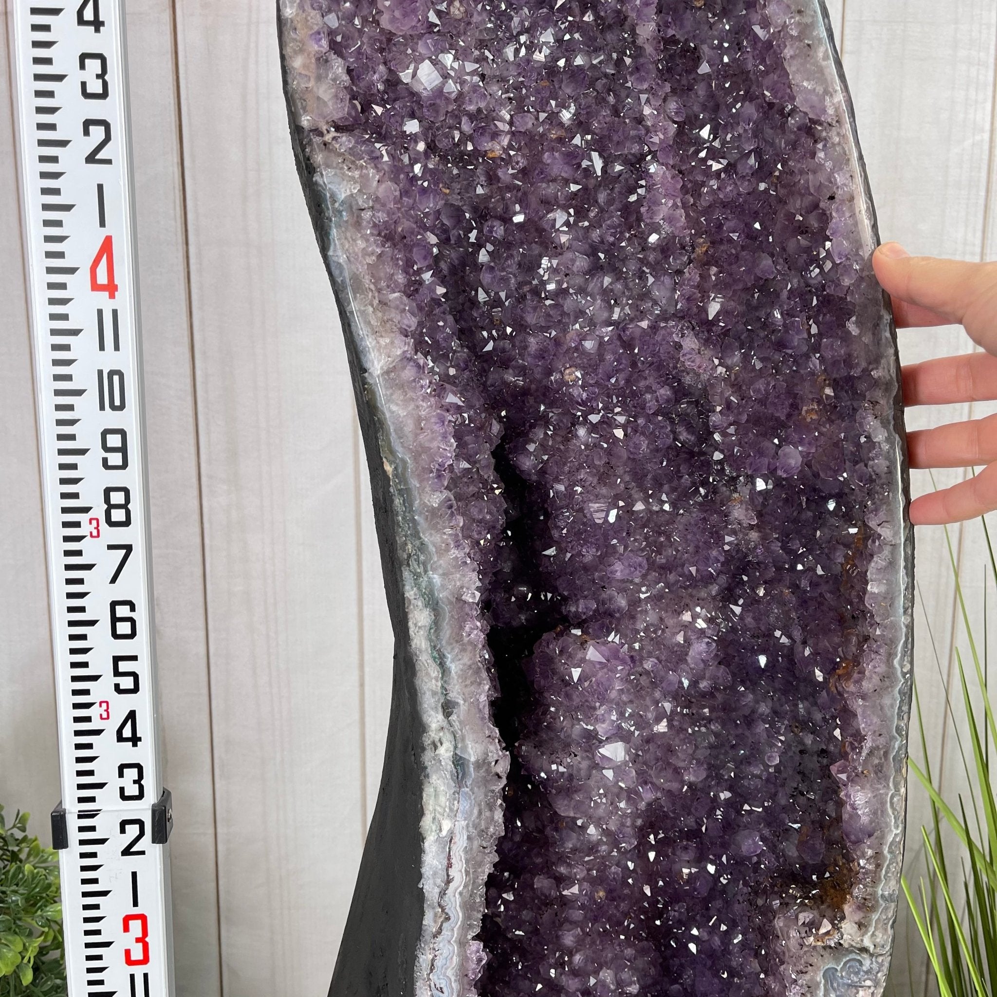 Large Extra Quality Brazilian Amethyst Cathedral, 222.7 lbs & 67.5" Tall #5601-1197 by Brazil Gems - Brazil GemsBrazil GemsLarge Extra Quality Brazilian Amethyst Cathedral, 222.7 lbs & 67.5" Tall #5601-1197 by Brazil GemsCathedrals5601-1197