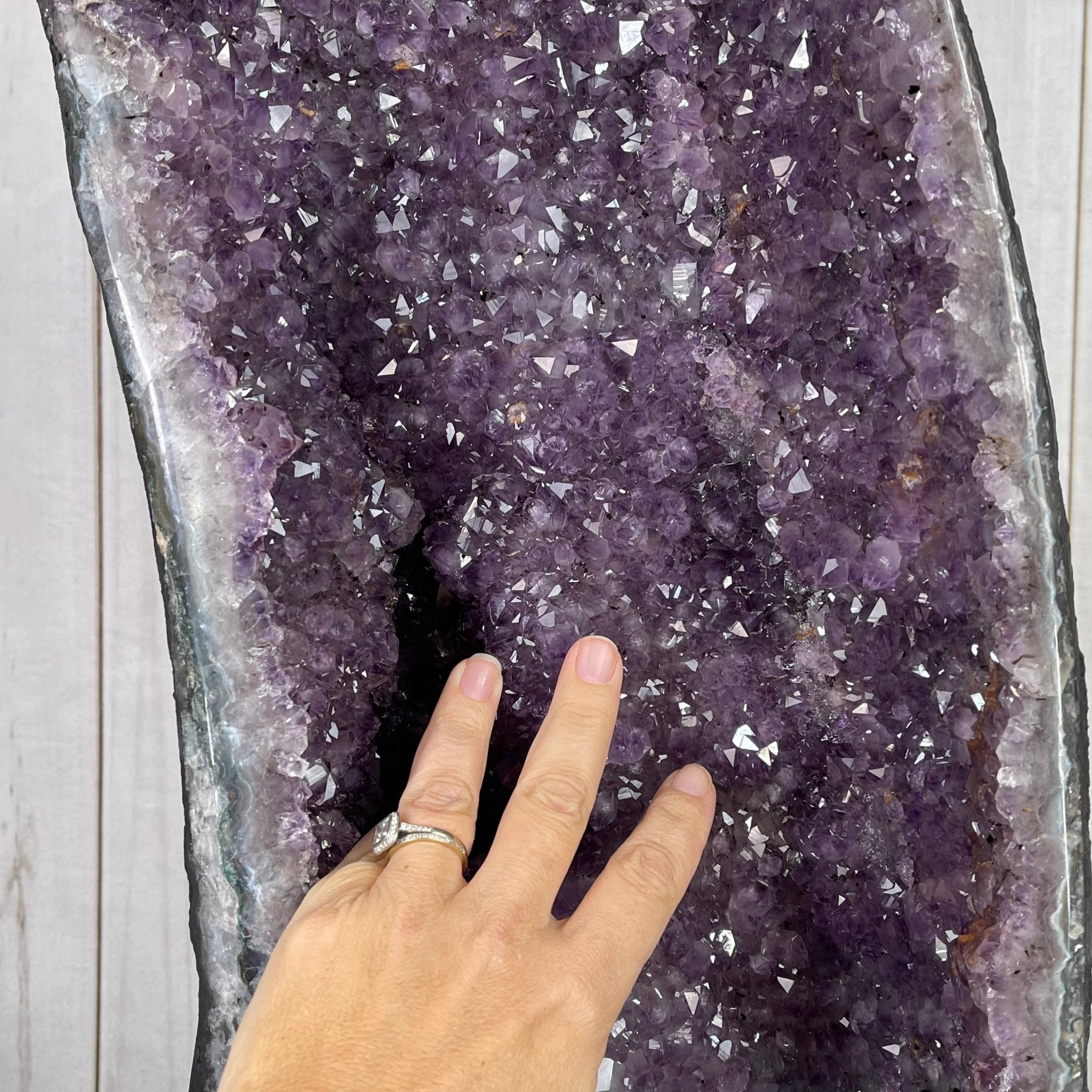 Large Extra Quality Brazilian Amethyst Cathedral, 222.7 lbs & 67.5" Tall #5601-1197 by Brazil Gems - Brazil GemsBrazil GemsLarge Extra Quality Brazilian Amethyst Cathedral, 222.7 lbs & 67.5" Tall #5601-1197 by Brazil GemsCathedrals5601-1197