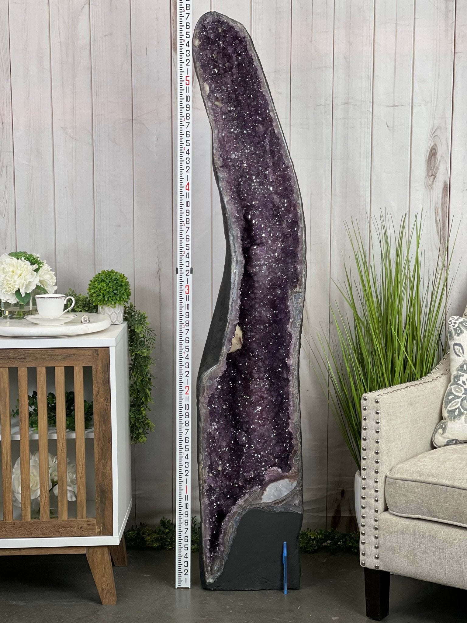 Large Extra Quality Brazilian Amethyst Cathedral, 222.7 lbs & 67.5" Tall #5601-1197 by Brazil Gems - Brazil GemsBrazil GemsLarge Extra Quality Brazilian Amethyst Cathedral, 222.7 lbs & 67.5" Tall #5601-1197 by Brazil GemsCathedrals5601-1197