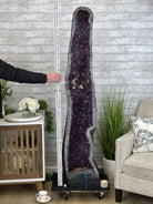 Large Extra Quality Brazilian Amethyst Cathedral, 277.8 lbs & 68.75" Tall #5601-1206 by Brazil Gems - Brazil GemsBrazil GemsLarge Extra Quality Brazilian Amethyst Cathedral, 277.8 lbs & 68.75" Tall #5601-1206 by Brazil GemsCathedrals5601-1206