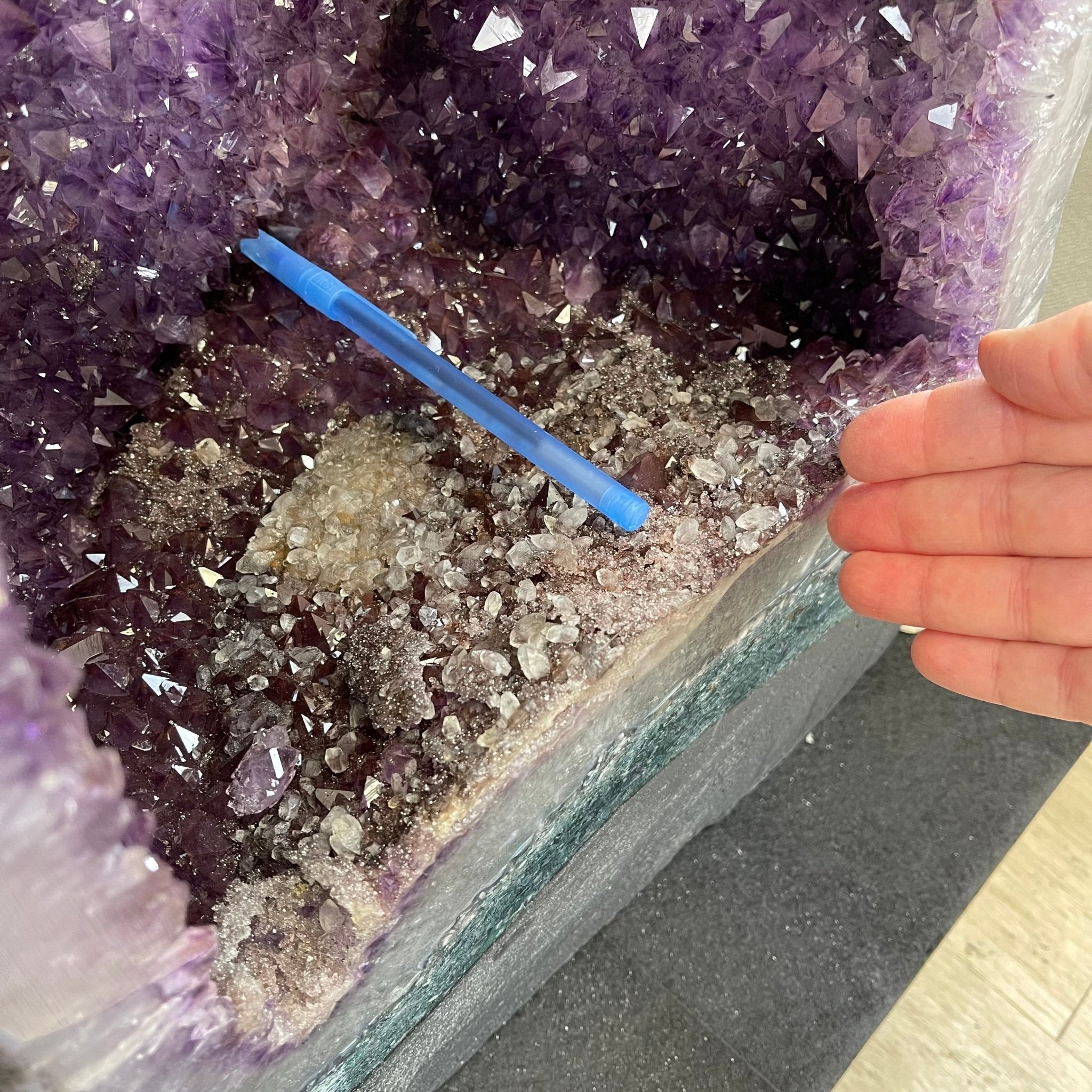 Large Extra Quality Brazilian Amethyst Cathedral, 277.8 lbs & 68.75" Tall #5601-1206 by Brazil Gems - Brazil GemsBrazil GemsLarge Extra Quality Brazilian Amethyst Cathedral, 277.8 lbs & 68.75" Tall #5601-1206 by Brazil GemsCathedrals5601-1206