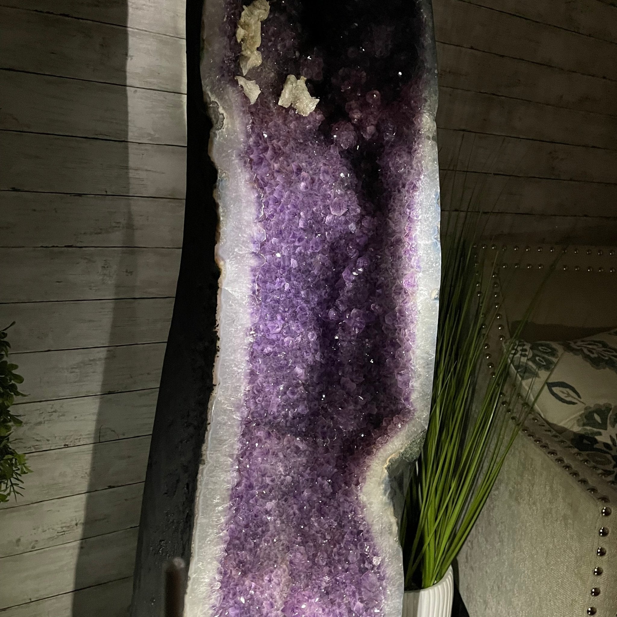 Large Extra Quality Brazilian Amethyst Cathedral, 277.8 lbs & 68.75" Tall #5601-1206 by Brazil Gems - Brazil GemsBrazil GemsLarge Extra Quality Brazilian Amethyst Cathedral, 277.8 lbs & 68.75" Tall #5601-1206 by Brazil GemsCathedrals5601-1206