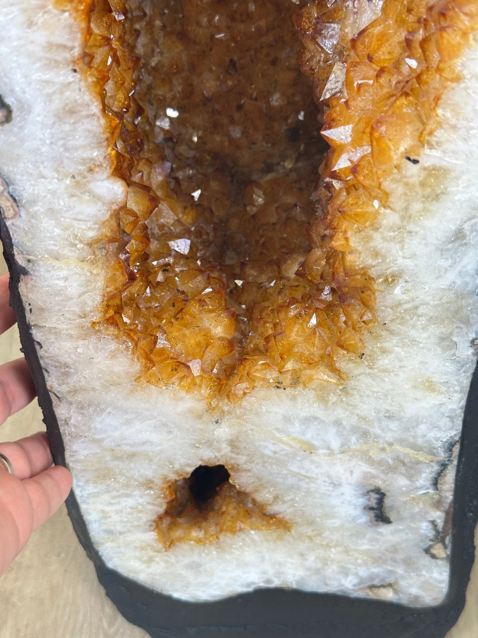 Large Extra Quality Citrine Cathedral, 112.5 lbs & 37.5" Tall #5603 - 0405 - Brazil GemsBrazil GemsLarge Extra Quality Citrine Cathedral, 112.5 lbs & 37.5" Tall #5603 - 0405Cathedrals5603 - 0405