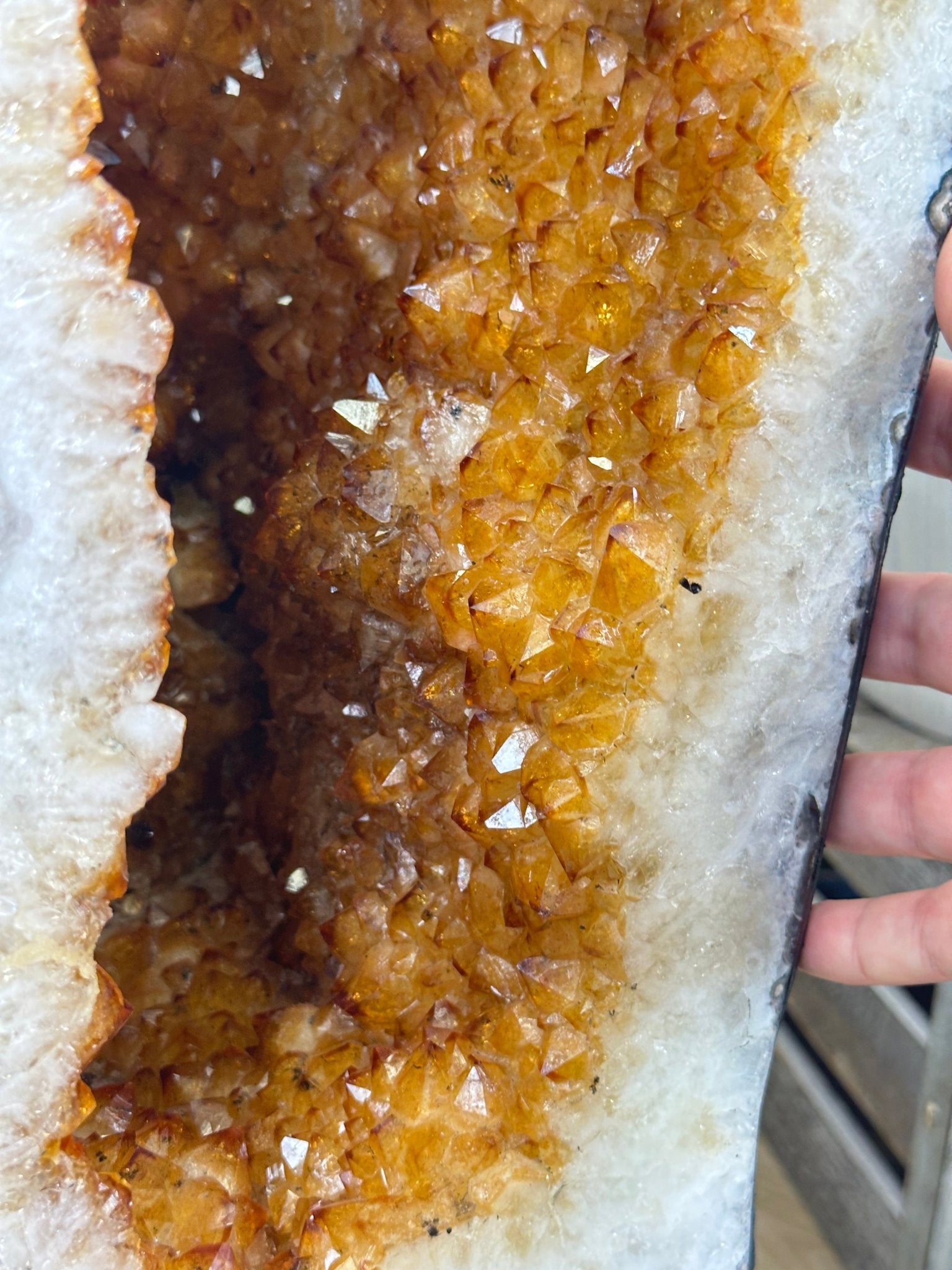 Large Extra Quality Citrine Cathedral, 112.5 lbs & 37.5" Tall #5603 - 0405 - Brazil GemsBrazil GemsLarge Extra Quality Citrine Cathedral, 112.5 lbs & 37.5" Tall #5603 - 0405Cathedrals5603 - 0405
