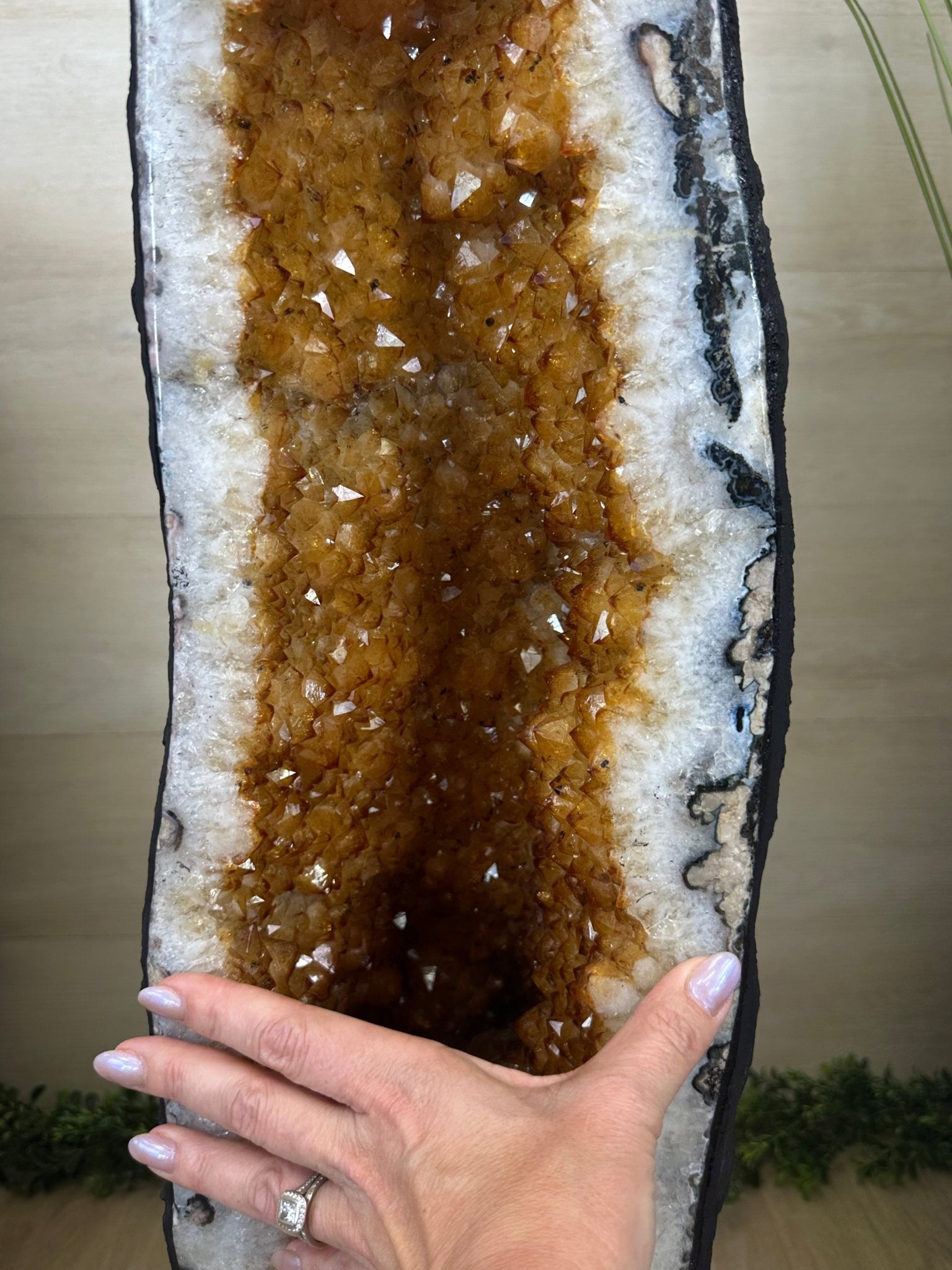 Large Extra Quality Citrine Cathedral, 112.5 lbs & 37.5" Tall #5603 - 0405 - Brazil GemsBrazil GemsLarge Extra Quality Citrine Cathedral, 112.5 lbs & 37.5" Tall #5603 - 0405Cathedrals5603 - 0405