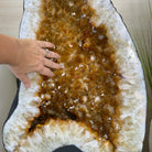 Large Extra Quality Citrine Cathedral, 145.5 lbs & 27.8" Tall #5603 - 0406 - Brazil GemsBrazil GemsLarge Extra Quality Citrine Cathedral, 145.5 lbs & 27.8" Tall #5603 - 0406Cathedrals5603 - 0406