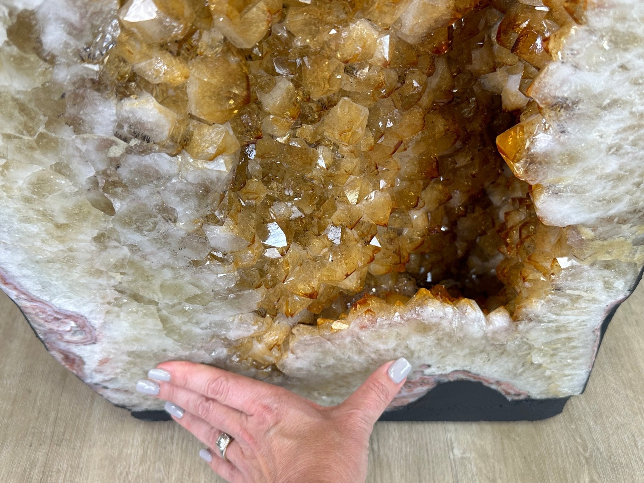 Large Extra Quality Citrine Cathedral, 344 lbs & 65.7" Tall #5603-0312 - Brazil GemsBrazil GemsLarge Extra Quality Citrine Cathedral, 344 lbs & 65.7" Tall #5603-0312Cathedrals5603-0312