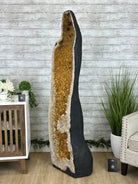 Large Extra Quality Citrine Cathedral, 344 lbs & 65.7" Tall #5603-0312 - Brazil GemsBrazil GemsLarge Extra Quality Citrine Cathedral, 344 lbs & 65.7" Tall #5603-0312Cathedrals5603-0312