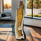 Large Extra Quality Citrine Cathedral, 344 lbs & 65.7" Tall #5603-0312 - Brazil GemsBrazil GemsLarge Extra Quality Citrine Cathedral, 344 lbs & 65.7" Tall #5603-0312Cathedrals5603-0312