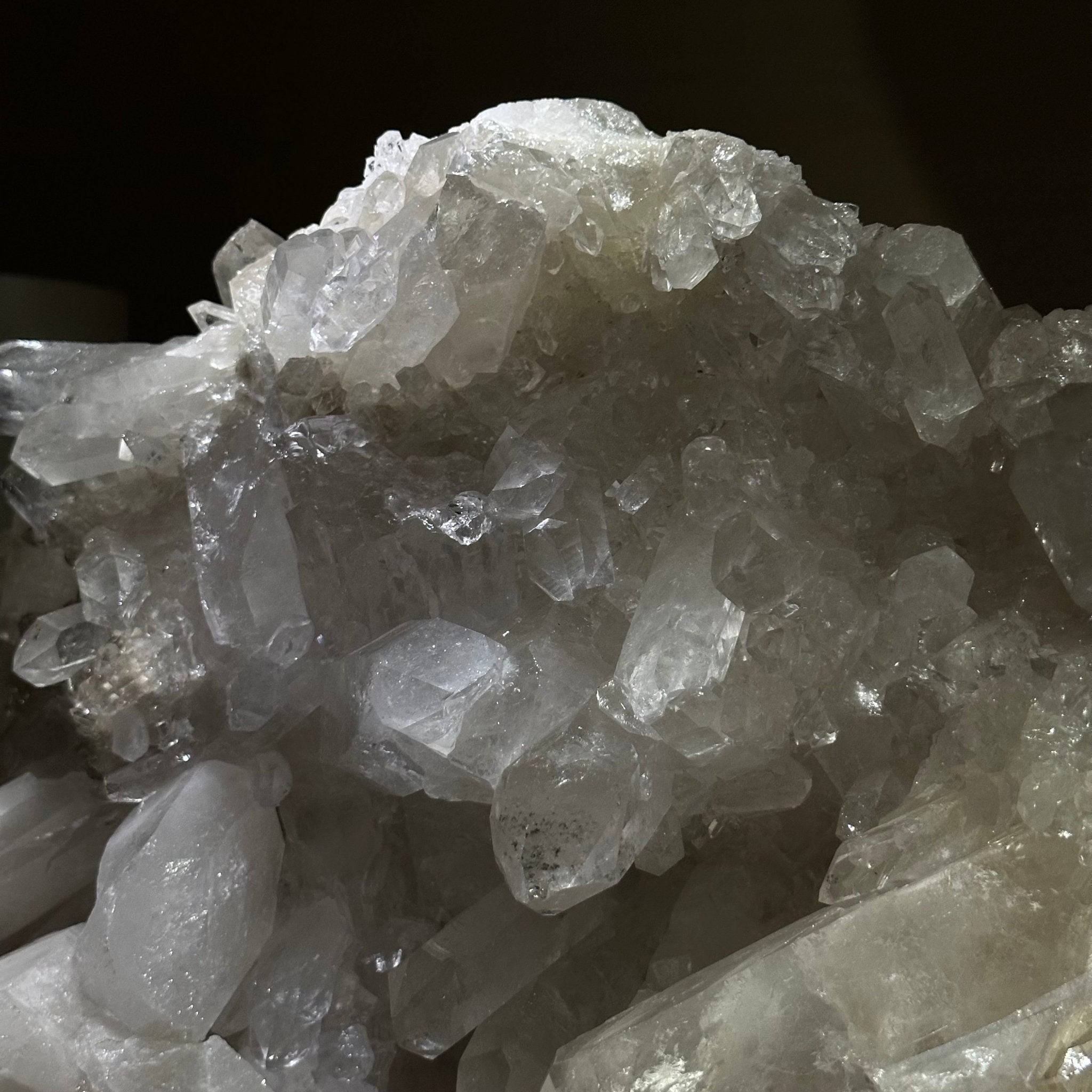 Large Extra Quality Clear Quartz Cluster 147.7 lbs & 22.1" Long 5494 - 0013 - Brazil GemsBrazil GemsLarge Extra Quality Clear Quartz Cluster 147.7 lbs & 22.1" Long 5494 - 0013Clusters With Natural Bases5494 - 0013