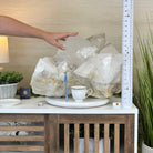 Large Extra Quality Clear Quartz Cluster 154.4 lbs & 22" Long 5494 - 0014 - Brazil GemsBrazil GemsLarge Extra Quality Clear Quartz Cluster 154.4 lbs & 22" Long 5494 - 0014Clusters With Natural Bases5494 - 0014