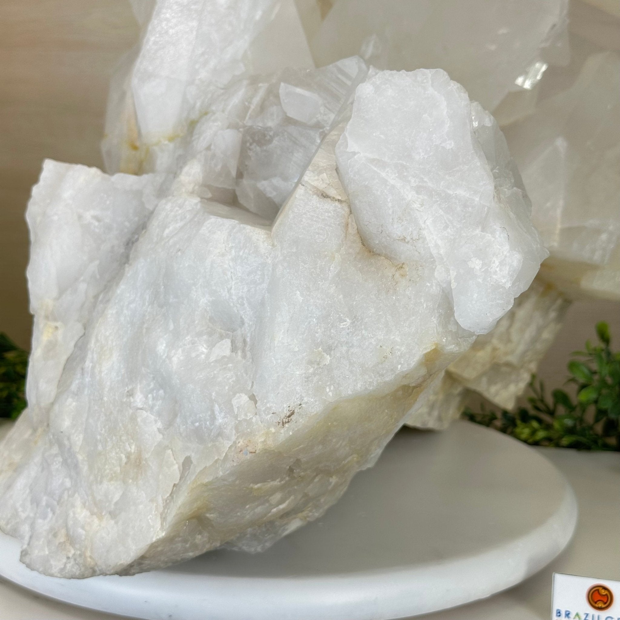 Large Extra Quality Clear Quartz Cluster 154.4 lbs & 22" Long 5494 - 0014 - Brazil GemsBrazil GemsLarge Extra Quality Clear Quartz Cluster 154.4 lbs & 22" Long 5494 - 0014Clusters With Natural Bases5494 - 0014