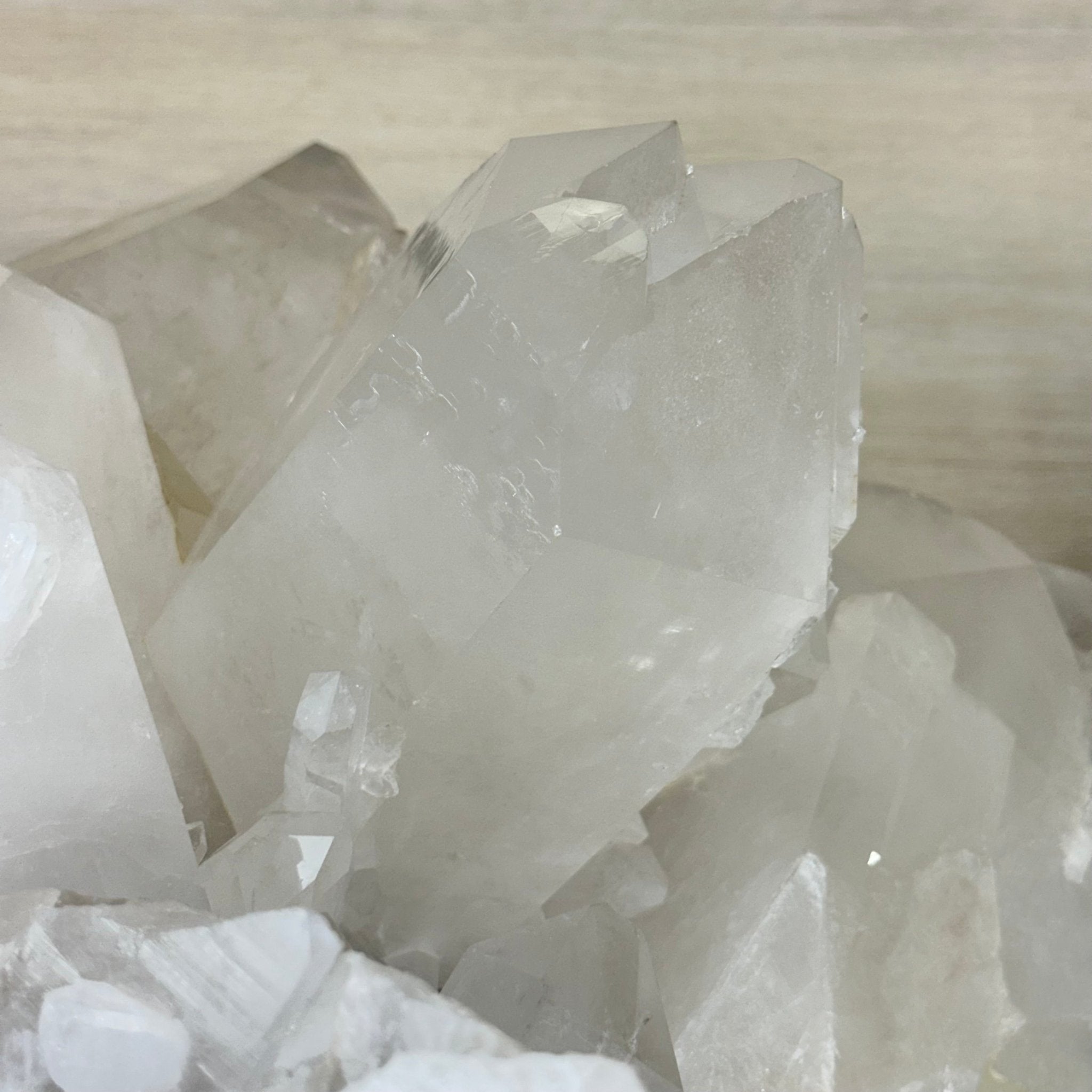 Large Extra Quality Clear Quartz Cluster 154.4 lbs & 22" Long 5494 - 0014 - Brazil GemsBrazil GemsLarge Extra Quality Clear Quartz Cluster 154.4 lbs & 22" Long 5494 - 0014Clusters With Natural Bases5494 - 0014