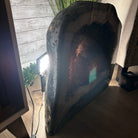 Large Extra Quality Polished Brazilian Amethyst Cathedral, 179.7 lbs & 22.75" tall Model #5602-0141 by Brazil Gems - Brazil GemsBrazil GemsLarge Extra Quality Polished Brazilian Amethyst Cathedral, 179.7 lbs & 22.75" tall Model #5602-0141 by Brazil GemsPolished Cathedrals5602-0141