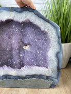 Large Extra Quality Polished Brazilian Amethyst Cathedral, 179.7 lbs & 22.75" tall Model #5602-0141 by Brazil Gems - Brazil GemsBrazil GemsLarge Extra Quality Polished Brazilian Amethyst Cathedral, 179.7 lbs & 22.75" tall Model #5602-0141 by Brazil GemsPolished Cathedrals5602-0141