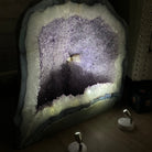 Large Extra Quality Polished Brazilian Amethyst Cathedral, 179.7 lbs & 22.75" tall Model #5602-0141 by Brazil Gems - Brazil GemsBrazil GemsLarge Extra Quality Polished Brazilian Amethyst Cathedral, 179.7 lbs & 22.75" tall Model #5602-0141 by Brazil GemsPolished Cathedrals5602-0141