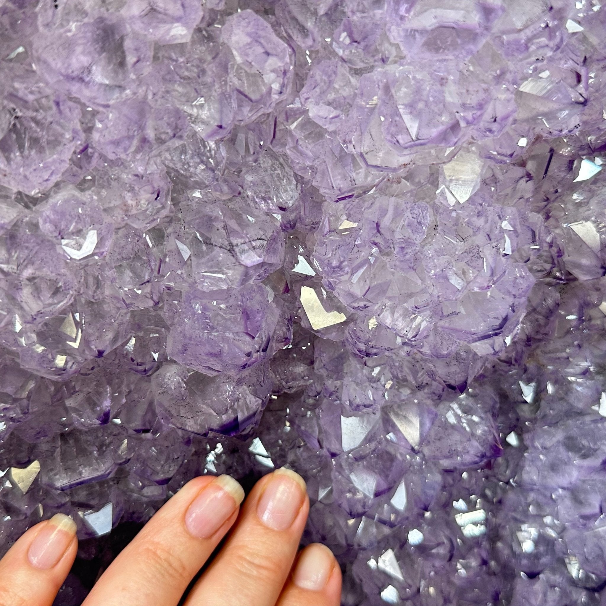 Large Extra Quality Polished Brazilian Amethyst Cathedral, 179.7 lbs & 22.75" tall Model #5602-0141 by Brazil Gems - Brazil GemsBrazil GemsLarge Extra Quality Polished Brazilian Amethyst Cathedral, 179.7 lbs & 22.75" tall Model #5602-0141 by Brazil GemsPolished Cathedrals5602-0141