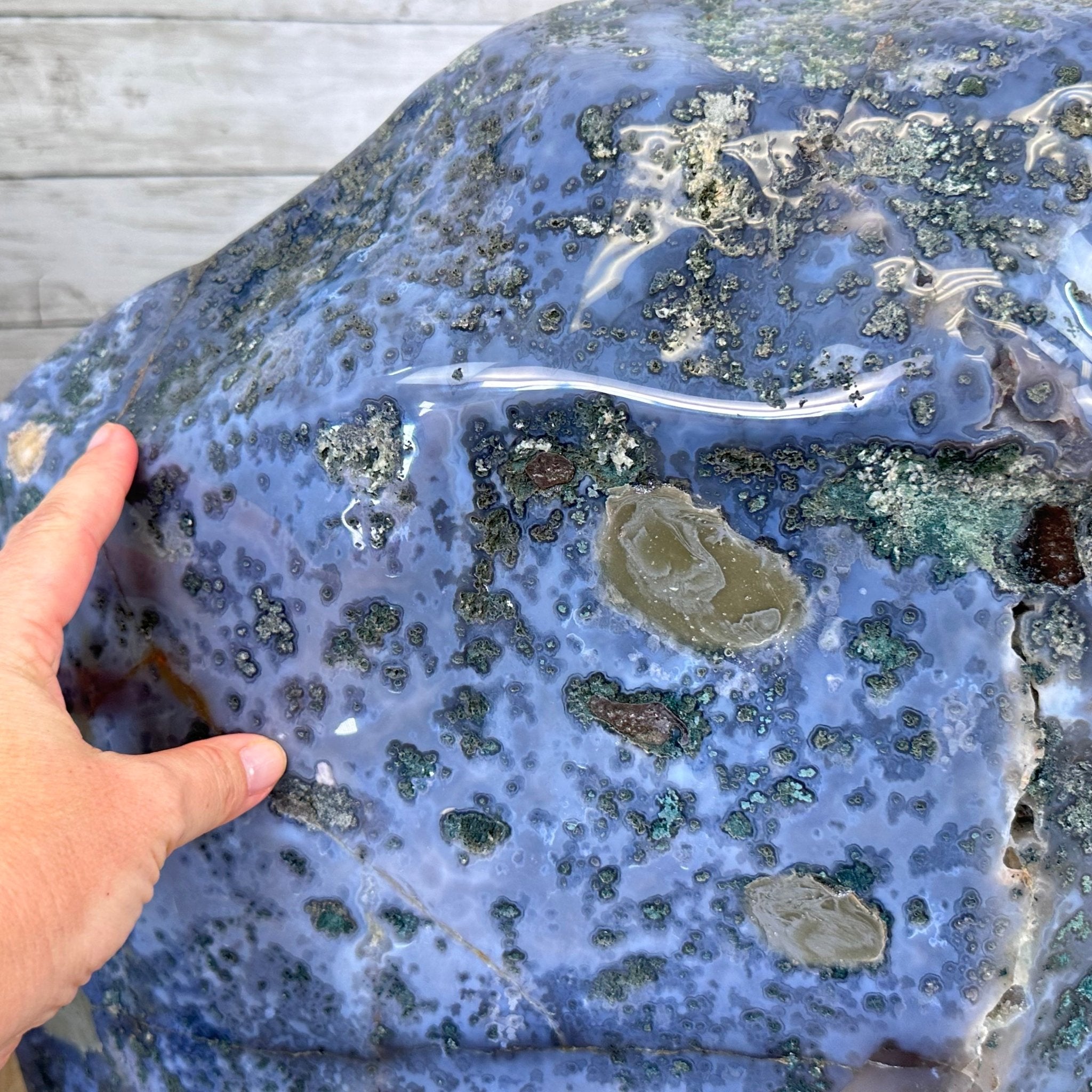 Large Extra Quality Polished Brazilian Amethyst Cathedral, 179.7 lbs & 22.75" tall Model #5602-0141 by Brazil Gems - Brazil GemsBrazil GemsLarge Extra Quality Polished Brazilian Amethyst Cathedral, 179.7 lbs & 22.75" tall Model #5602-0141 by Brazil GemsPolished Cathedrals5602-0141