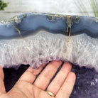 Large Extra Quality Polished Brazilian Amethyst Cathedral, 179.7 lbs & 22.75" tall Model #5602-0141 by Brazil Gems - Brazil GemsBrazil GemsLarge Extra Quality Polished Brazilian Amethyst Cathedral, 179.7 lbs & 22.75" tall Model #5602-0141 by Brazil GemsPolished Cathedrals5602-0141