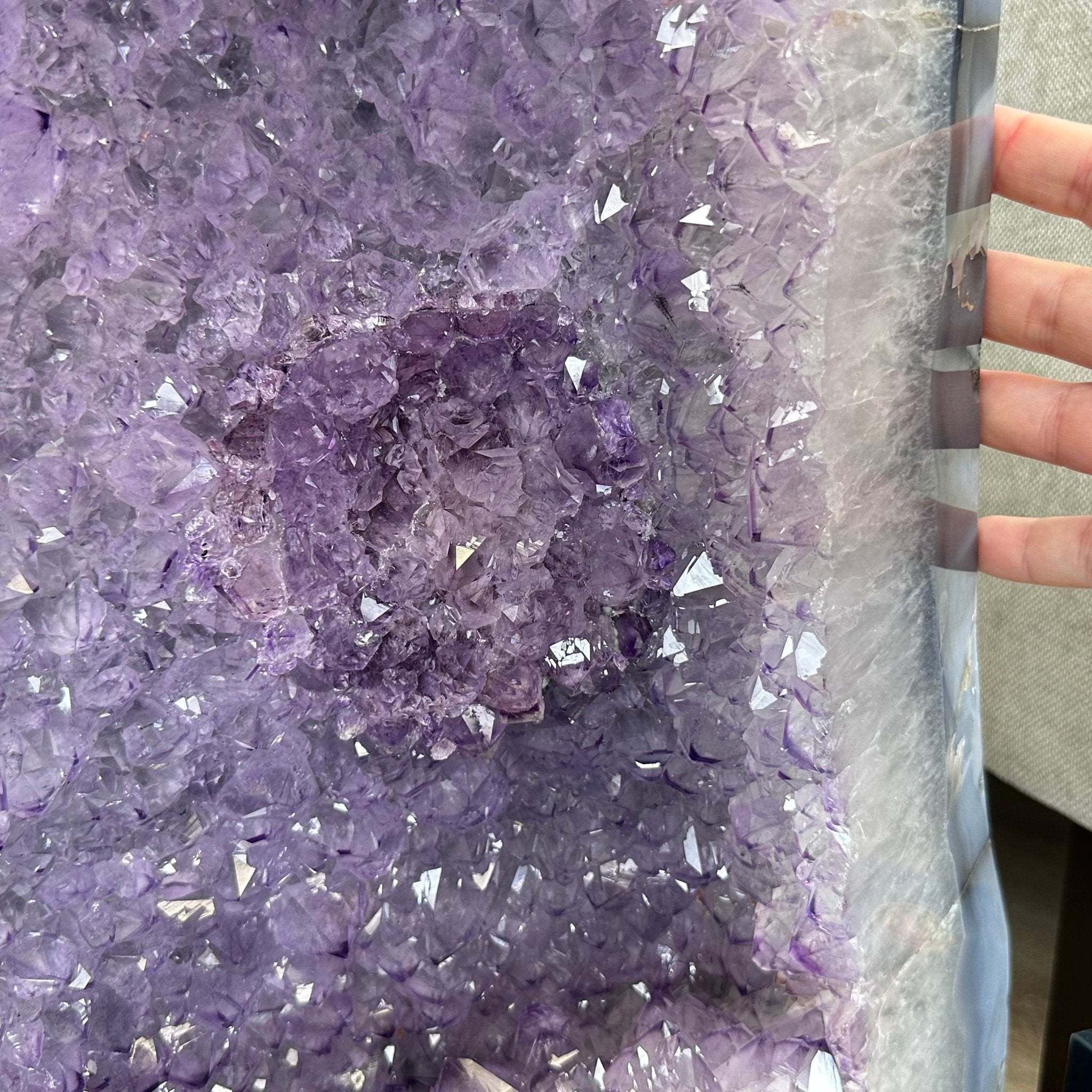 Large Extra Quality Polished Brazilian Amethyst Cathedral, 248.1 lbs & 23" tall Model #5602-0142 by Brazil Gems - Brazil GemsBrazil GemsLarge Extra Quality Polished Brazilian Amethyst Cathedral, 248.1 lbs & 23" tall Model #5602-0142 by Brazil GemsPolished Cathedrals5602-0142