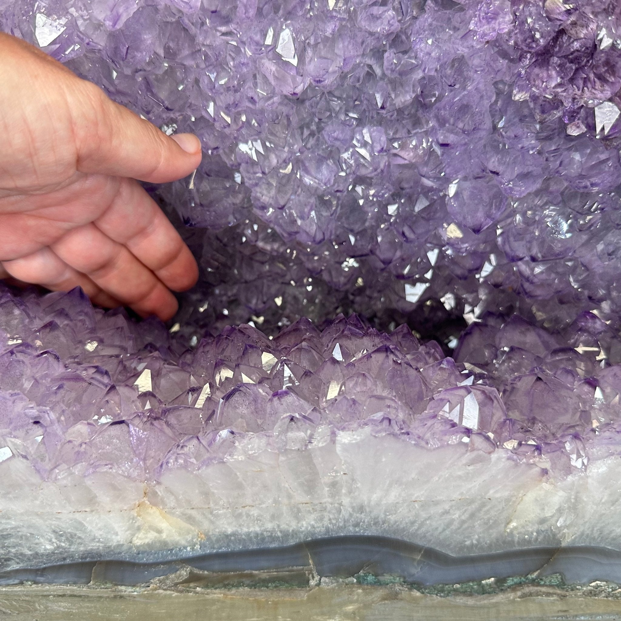 Large Extra Quality Polished Brazilian Amethyst Cathedral, 248.1 lbs & 23" tall Model #5602-0142 by Brazil Gems - Brazil GemsBrazil GemsLarge Extra Quality Polished Brazilian Amethyst Cathedral, 248.1 lbs & 23" tall Model #5602-0142 by Brazil GemsPolished Cathedrals5602-0142