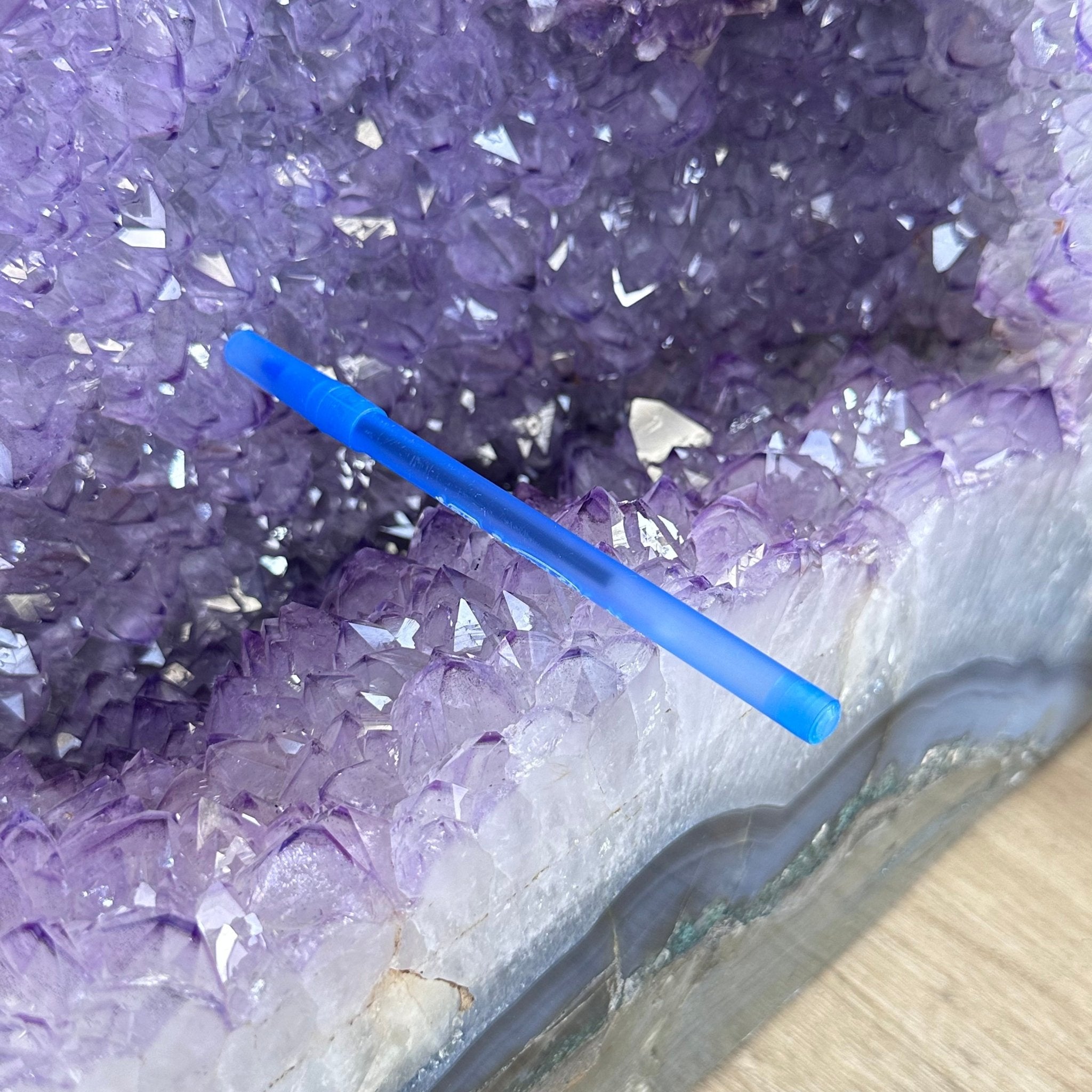 Large Extra Quality Polished Brazilian Amethyst Cathedral, 248.1 lbs & 23" tall Model #5602-0142 by Brazil Gems - Brazil GemsBrazil GemsLarge Extra Quality Polished Brazilian Amethyst Cathedral, 248.1 lbs & 23" tall Model #5602-0142 by Brazil GemsPolished Cathedrals5602-0142