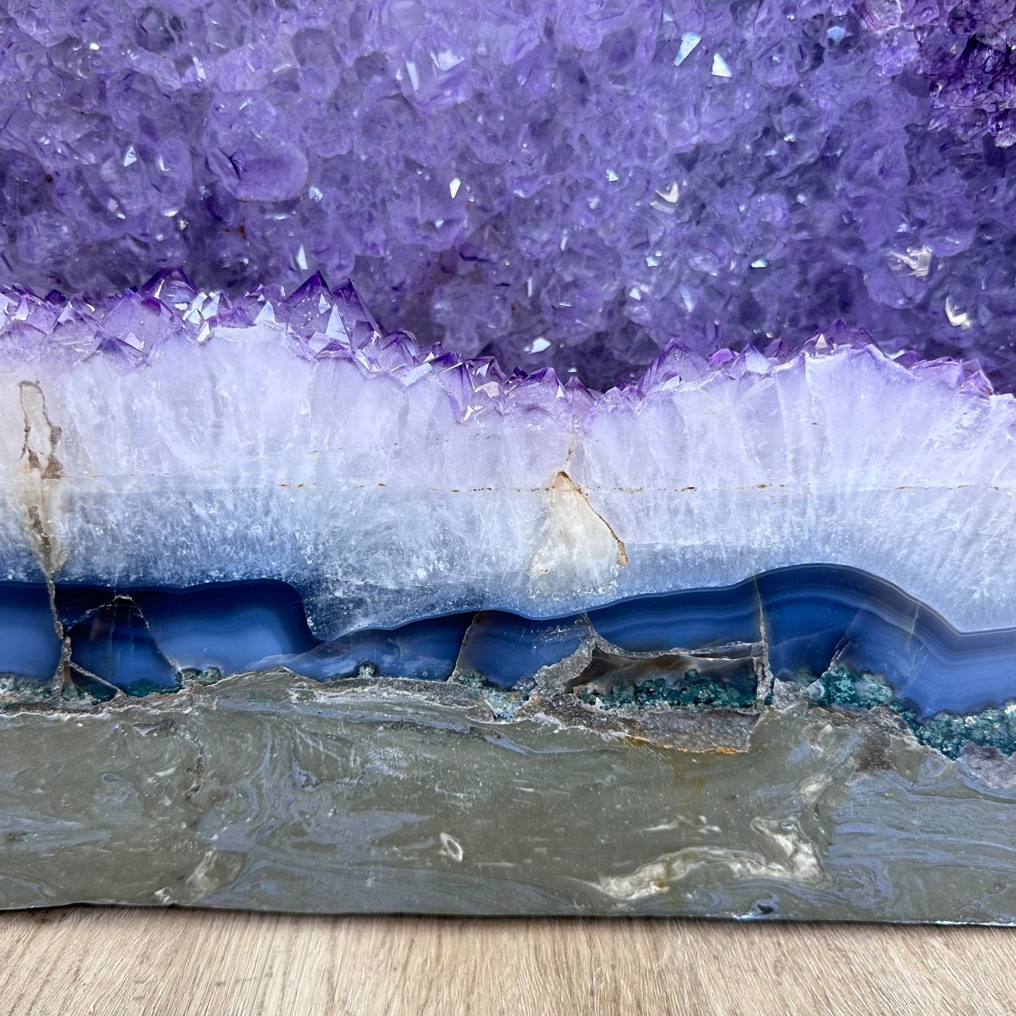 Large Extra Quality Polished Brazilian Amethyst Cathedral, 248.1 lbs & 23" tall Model #5602-0142 by Brazil Gems - Brazil GemsBrazil GemsLarge Extra Quality Polished Brazilian Amethyst Cathedral, 248.1 lbs & 23" tall Model #5602-0142 by Brazil GemsPolished Cathedrals5602-0142