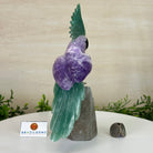 Large Hand - Carved Amethyst Cockatoo 8.6" Long on an Amethyst Cluster #3004 - AMCAM - 055 - Brazil GemsBrazil GemsLarge Hand - Carved Amethyst Cockatoo 8.6" Long on an Amethyst Cluster #3004 - AMCAM - 055Crystal Birds3004 - AMCAM - 055