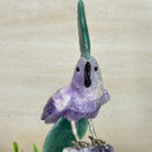 Large Hand - Carved Amethyst Cockatoo 8.6" Long on an Amethyst Cluster #3004 - AMCAM - 055 - Brazil GemsBrazil GemsLarge Hand - Carved Amethyst Cockatoo 8.6" Long on an Amethyst Cluster #3004 - AMCAM - 055Crystal Birds3004 - AMCAM - 055