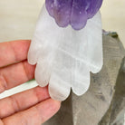 Large Hand - Carved Amethyst Eagle 7.5" Long on an Amethyst Cluster #3005 - AMEAM - 046 - Brazil GemsBrazil GemsLarge Hand - Carved Amethyst Eagle 7.5" Long on an Amethyst Cluster #3005 - AMEAM - 046Crystal Birds3005 - AMEAM - 046