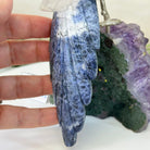Large Hand - Carved Clear Quartz Cockatoo 10.3" Long on an Amethyst Cluster #3005 - CQCAM - 043 - Brazil GemsBrazil GemsLarge Hand - Carved Clear Quartz Cockatoo 10.3" Long on an Amethyst Cluster #3005 - CQCAM - 043Crystal Birds3005 - CQCAM - 043
