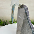 Large Hand - Carved Clear Quartz Cockatoo 9.7" Long on an Amethyst Cluster #3004 - CQCAM - 056 - Brazil GemsBrazil GemsLarge Hand - Carved Clear Quartz Cockatoo 9.7" Long on an Amethyst Cluster #3004 - CQCAM - 056Crystal Birds3004 - CQCAM - 056
