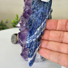 Large Hand - Carved Howlite Cockatoo 10" Long on an Amethyst Cluster #3004 - HWCAM - 057 - Brazil GemsBrazil GemsLarge Hand - Carved Howlite Cockatoo 10" Long on an Amethyst Cluster #3004 - HWCAM - 057Crystal Birds3004 - HWCAM - 057