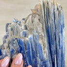 Large Kyanite Crystal on Rotating Stand, 45.6 lbs and 30.9" Tall #6011 - 0002 - Brazil GemsBrazil GemsLarge Kyanite Crystal on Rotating Stand, 45.6 lbs and 30.9" Tall #6011 - 0002Clusters on Rotating Bases6011 - 0002