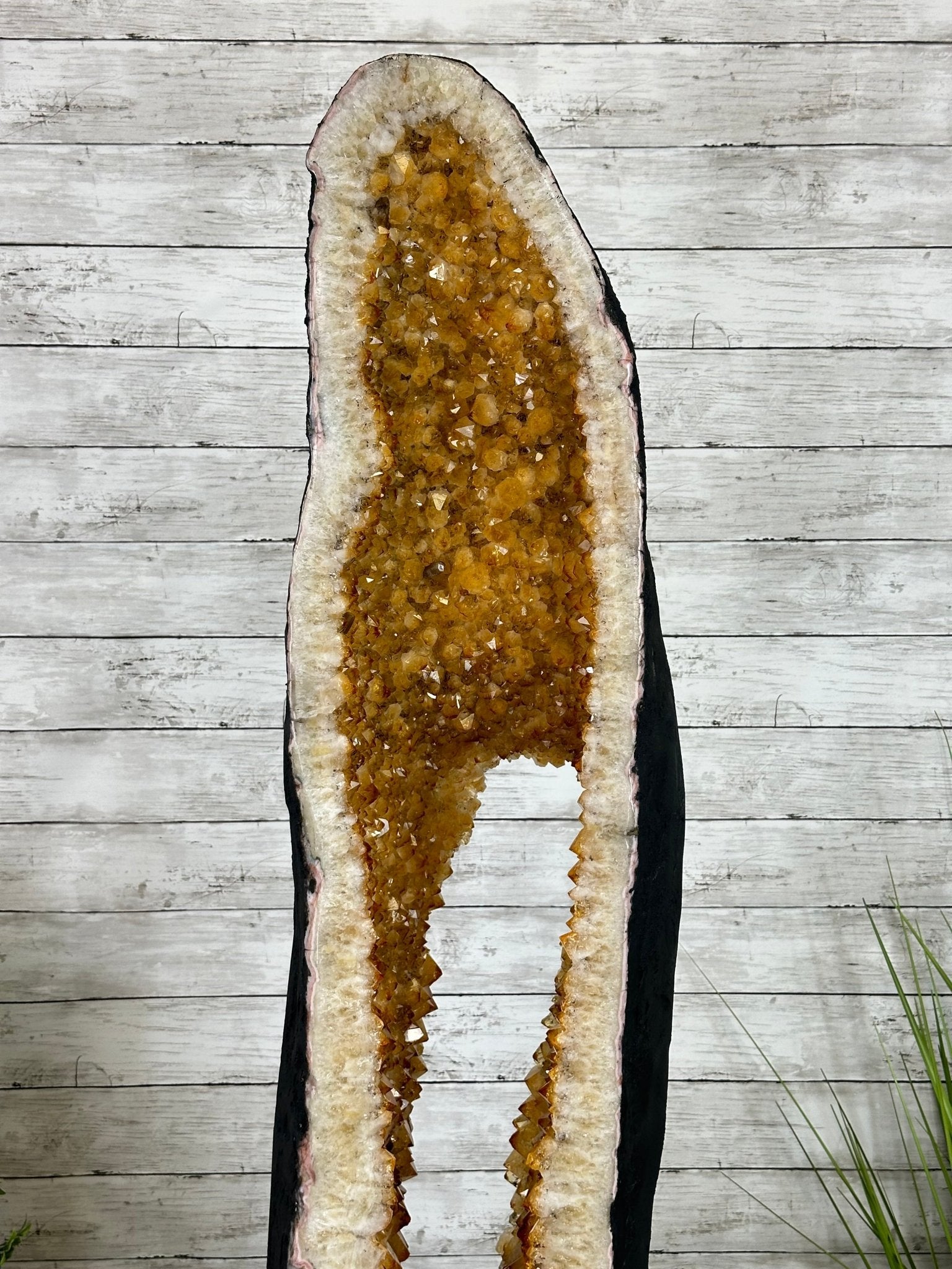Large Open 2-Sided Brazilian Citrine Cathedral, 264.6 lbs & 64.3" tall #5608-0028 - Brazil GemsBrazil GemsLarge Open 2-Sided Brazilian Citrine Cathedral, 264.6 lbs & 64.3" tall #5608-0028Open 2-Sided Cathedrals5608-0028