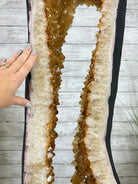 Large Open 2-Sided Brazilian Citrine Cathedral, 264.6 lbs & 64.3" tall #5608-0028 - Brazil GemsBrazil GemsLarge Open 2-Sided Brazilian Citrine Cathedral, 264.6 lbs & 64.3" tall #5608-0028Open 2-Sided Cathedrals5608-0028