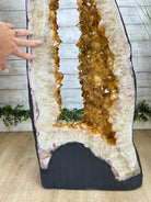 Large Open 2-Sided Brazilian Citrine Cathedral, 264.6 lbs & 64.3" tall #5608-0028 - Brazil GemsBrazil GemsLarge Open 2-Sided Brazilian Citrine Cathedral, 264.6 lbs & 64.3" tall #5608-0028Open 2-Sided Cathedrals5608-0028