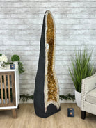 Large Open 2-Sided Brazilian Citrine Cathedral, 264.6 lbs & 64.3" tall #5608-0028 - Brazil GemsBrazil GemsLarge Open 2-Sided Brazilian Citrine Cathedral, 264.6 lbs & 64.3" tall #5608-0028Open 2-Sided Cathedrals5608-0028